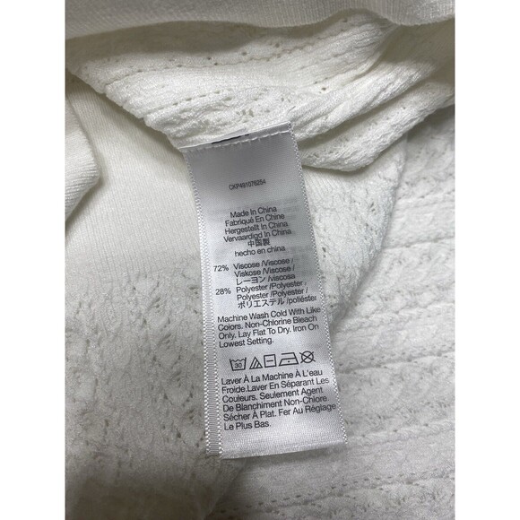 Madewell The Signature Open-Knit Crewneck Sweater Tee NWT Size XS - Picture 7 of 12